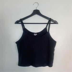 Levi’s Women’s Black Cropped Black Tank